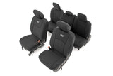 Seat Covers FR Bucket RR Full bench Ram 1500 (09-18)/2500 (11-18)/3500 (11-18) Rough Country