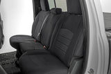 Seat Covers FR Bucket RR Full bench Ram 1500 (09-18)/2500 (11-18)/3500 (11-18) Rough Country
