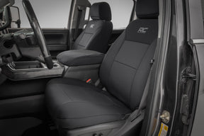 Seat Covers FR Bucket & RR 60/40 Bench Silverado/Sierra 2500HD/3500HD (14-26) Rough Country