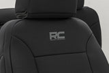 Seat Covers FR Bucket & RR 60/40 Bench Silverado/Sierra 2500HD/3500HD (14-26) Rough Country