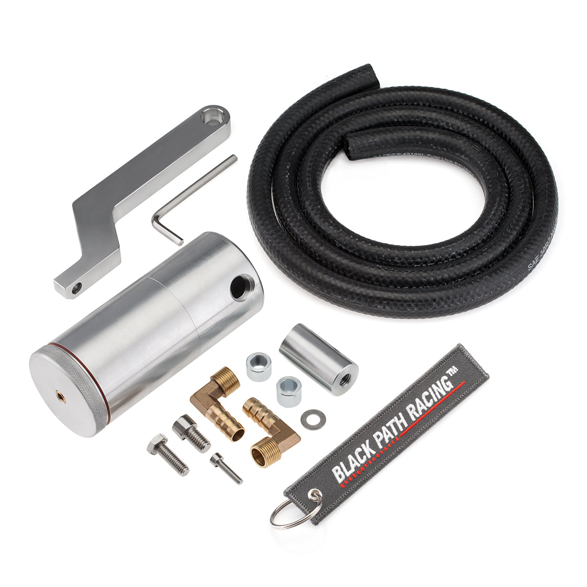 2005-2010 Jeep Grand Cherokee WK Z-Mount Billet Oil-Air Separator Catch Can