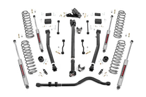 3.5 Inch Lift Kit Adj LCA FR D/S Jeep Wrangler JL 4WD (2024-2026) Rough Country