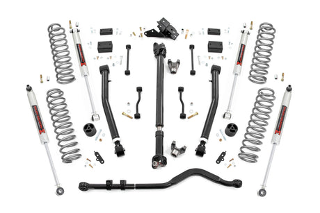 3.5 Inch Lift Kit Adj LCA FR D/S M1 Jeep Wrangler JL 4WD (2024-2026) Rough Country