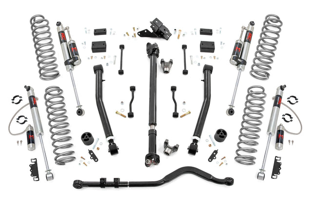 3.5 Inch Lift Kit Adj LCA FR D/S M1R Jeep Wrangler JL 4WD (2024-2026) Rough Country