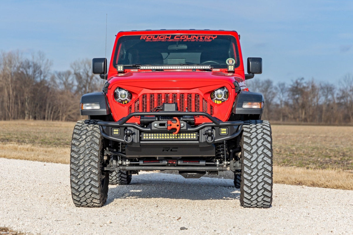 3.5 Inch Lift Kit C/A Drop FR D/S M1 Non-Rubicon Jeep Wrangler Unlimited (24-26) Rough Country