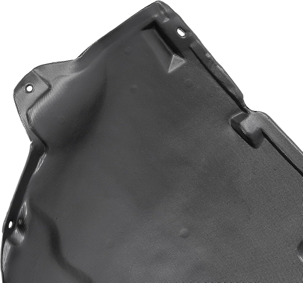 Front Inner Fender Liner Splash Shield Guard Set Black