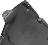 Front Inner Fender Liner Splash Shield Guard Set Black