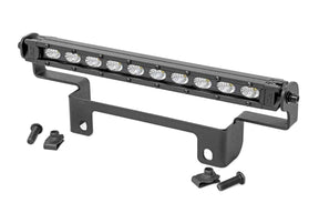 LED Light Kit Bumper Mount 10 Inch Black Slimline Honda Pioneer 1000 Rough Country