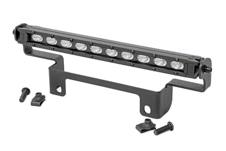 LED Light Kit Bumper Mount 10 Inch Black Slimline Honda Pioneer 1000 Rough Country