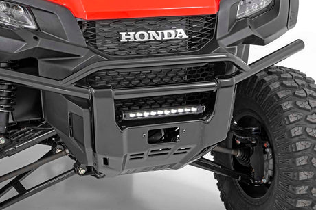 LED Light Kit Bumper Mount 10 Inch Black Slimline Honda Pioneer 1000 Rough Country