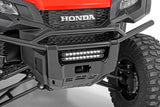 LED Light Kit Bumper Mount 10 Inch Black Slimline Pair Honda Pioneer 1000 Rough Country