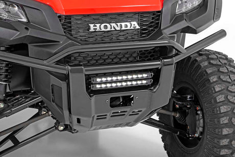 LED Light Kit Bumper Mount 10 Inch Black Slimline Pair Honda Pioneer 1000 Rough Country