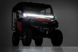 LED Light Kit Cage Mount 50 Inch Black Single Row Honda Pioneer 1000/Pioneer 1000-6 Rough Country