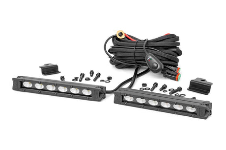 6 Inch LED Light Kit Bumper Mount Honda Foreman 500 Rough Country