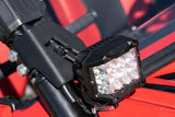 LED Light Kit Cage Mount 2 Inch Black Pair Honda Talon 1000 Rough Country