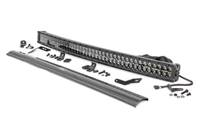 LED Light Kit Front Mount 40 Inch Black Dual Row White DRL Honda Talon 1000 Rough Country