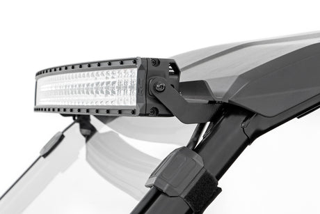 LED Light Kit Front Mount 40 Inch Black Dual Row White DRL Honda Talon 1000 Rough Country