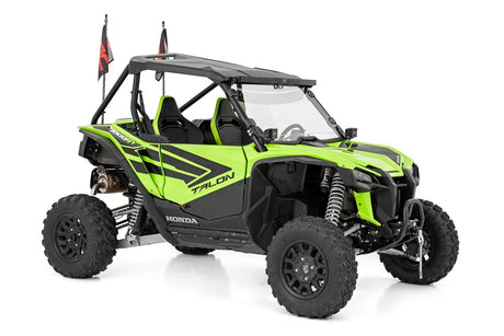 Whip Mount Bed 4 Foot Multl-Color LED Whip Pair Honda Talon 1000 Rough Country