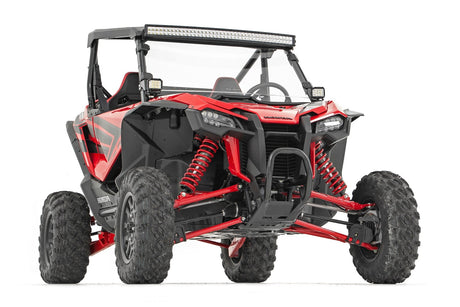 LED Light Kit Front Mount 40 Inch Black Dual Row Honda Talon 1000 Rough Country