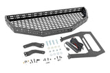 Front Cargo Rack Black Series LED 6 Inch Light Slim Line Honda Pioneer 1000 Rough Country
