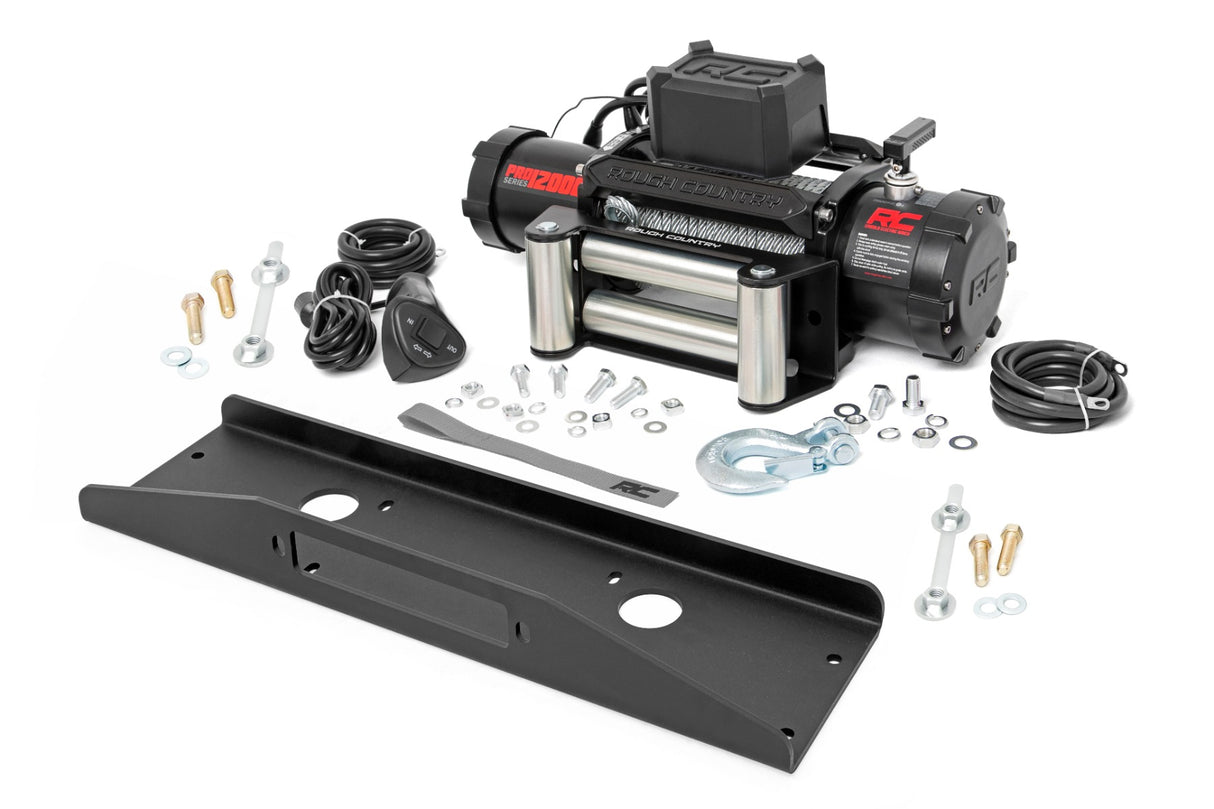 Winch Plate PRO12000 Mahindra Roxor Rough Country