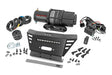 Winch Plate 4500-LB Winch 10 Inch Black Slimline Honda Pioneer 520 Rough Country