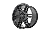 92 Series Wheel Machined One-Piece Gloss Black 18x9 5x5 +0mm Rough Country