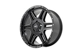 92 Series Wheel Machined One-Piece Gloss Black 20x9 5x5.5 +0mm Rough Country