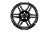 92 Series Wheel Machined One-Piece Gloss Black 20x9 5x5.5 +0mm Rough Country