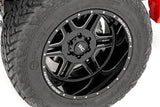 92 Series Wheel Machined One-Piece Gloss Black 22x12 6x135 -44mm Rough Country