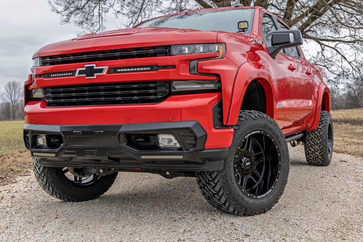 92 Series Wheel Machined One-Piece Gloss Black 22x12 6x135 -44mm Rough Country