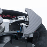 EVP.MOde Multifunction Steering Wheel with Carbon Fiber Paddles and Quick-Release Hub Adapter Kit for Can-Am Maverick R Evolution Powersports