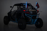 LED Light Whip Kit 2 ft Multi-Color 2-pc Rough Country