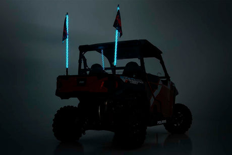 Multi-Color LED Whip 4 Foot Long Pair Rough Country