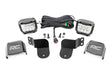 LED Light Kit Cage Mount 3 Inch OSRAM Wide Angle Polaris General XP 4 1000 Rough Country