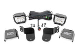LED Light Kit Cage Mount 3 Inch OSRAM Wide Angle Polaris General XP 4 1000 Rough Country
