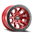 Dirty Life Race Wheels DT-1 9303 Crimson Candy Red 17X9 6-139.7 -12Mm 106Mm