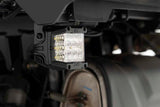 LED Light Kit Under Bed Mount 2 Inch Chrome Pair Wide Angle Polaris General XP 4 1000 Rough Country