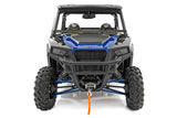LED Light Kit Lower Windshield 50 Inch Black Single Row White DRL Polaris General XP 4 1000 Rough Country