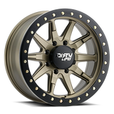Dirty Life Race Wheels DT-2 9304 Satin Gold 17X9 5-127 -12Mm 78.1Mm
