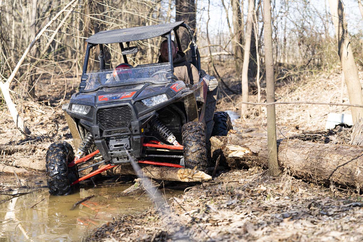Winch Mounting Plate Polaris RZR XP 1000 Rough Country