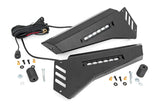 Bumper Wings 6 Inch Black Slimline LED Pair Polaris Ranger 1000/Ranger XP 900/1000 Rough Country