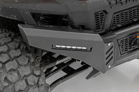 Bumper Wings 6 Inch Black Slimline LED Pair Polaris Ranger 1000/Ranger XP 900/1000 Rough Country