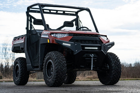 Bumper Wings 6 Inch Black Slimline LED Pair Polaris Ranger 1000/Ranger XP 900/1000 Rough Country