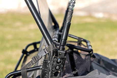 LED Light Whip Kit Bed Mount Polaris Ranger RZR 170/RZR 170 Rough Country
