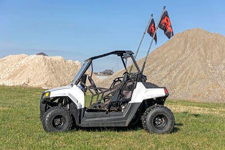 LED Whip Light Kit Bed Mount Polaris Ranger RZR 170/RZR 170 Rough Country