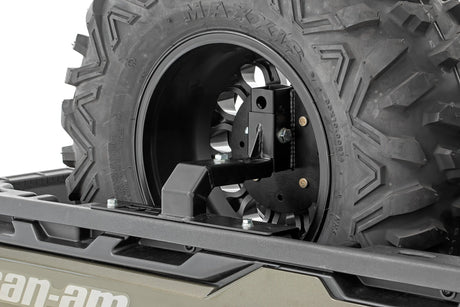 Spare Tire Carrier Bed Side Mount Multiple Makes & Models (Can-Am/Polaris) Rough Country