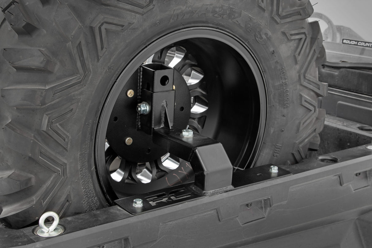Spare Tire Carrier Bed Side Mount Multiple Makes & Models (Can-Am/Polaris) Rough Country
