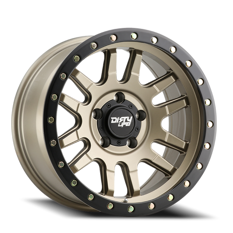 Dirty Life Race Wheels Canyon Pro 9309 Satin Gold 17X9 6-139.7 0Mm 106Mm