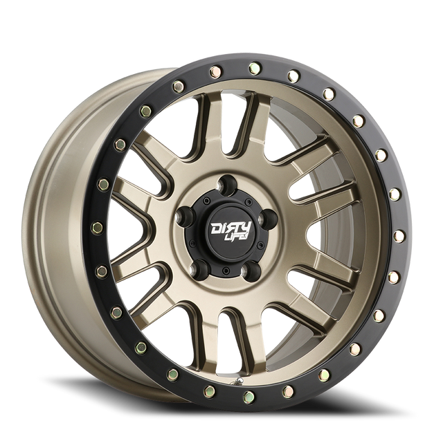 Dirty Life Race Wheels Canyon Pro 9309 Satin Gold 17X9 6-139.7 0Mm 106Mm